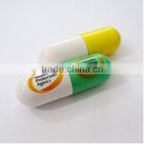 Hot Sale Promotional Round Capsule USB Flash Drive