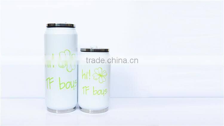 Cola can Stainless Steel Coffee thermos bottle