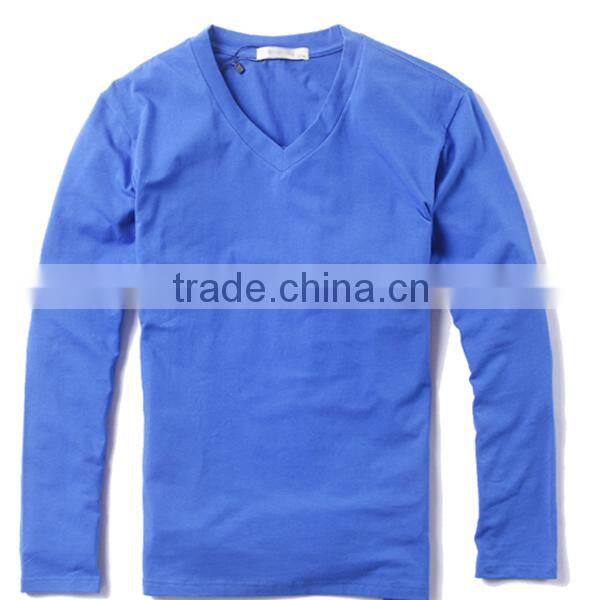 Cheap blank long sleeve t-shirts (YCT-A0106)