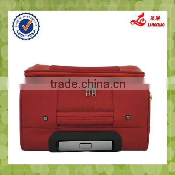 Red Four Wheels High-end Sexy Girls Travel Leisure Suitcase