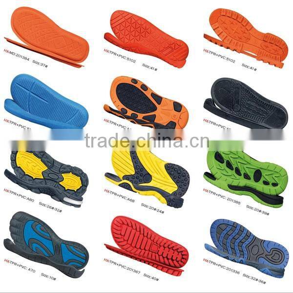 Colorful Soft Recycled Woman Sandals/Shoe Sole