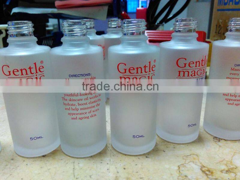 HDPE bottle screen printer for bottle silk screen printer printing HDPE bottle LC-PA-400E