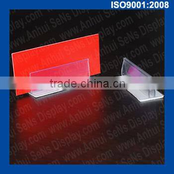 popularity shelf supermarket PVC shelf talker