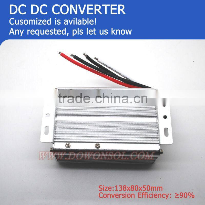 isolated 24v dc to 12v dc converter 120Wmax 10A high efficiency