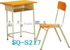 HOT SALE simple school desk and chair SQ-S207