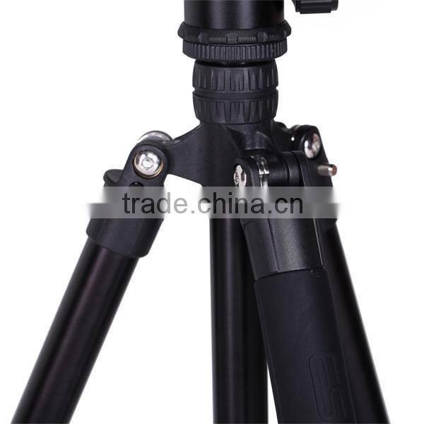 High quality Luminous ring Tripod Aluminum Tripod Camera Tripod Black