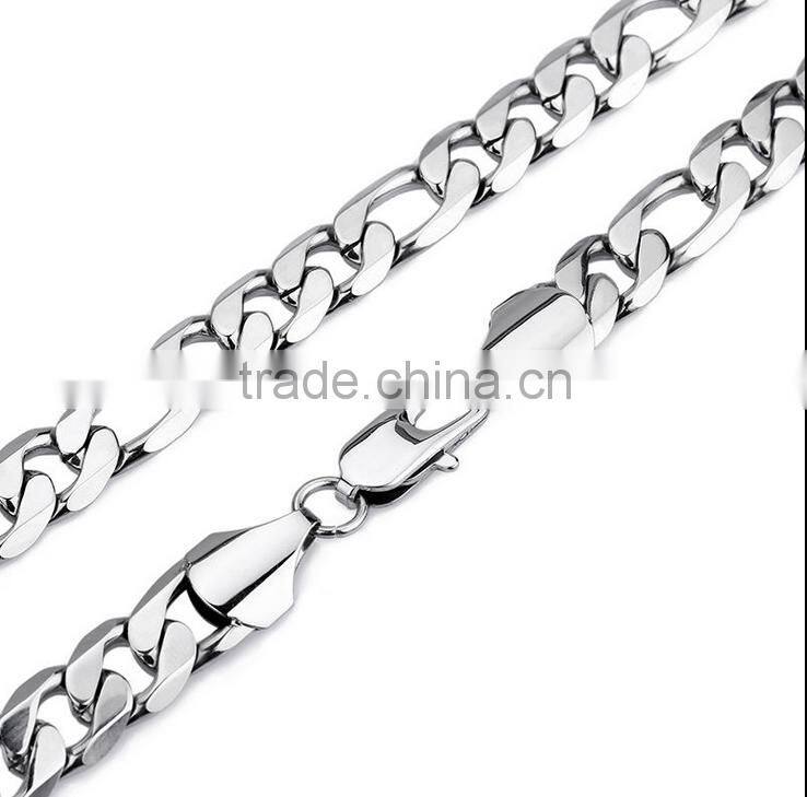 Wholesale miami hot sale high polish stainlee steel NK chain