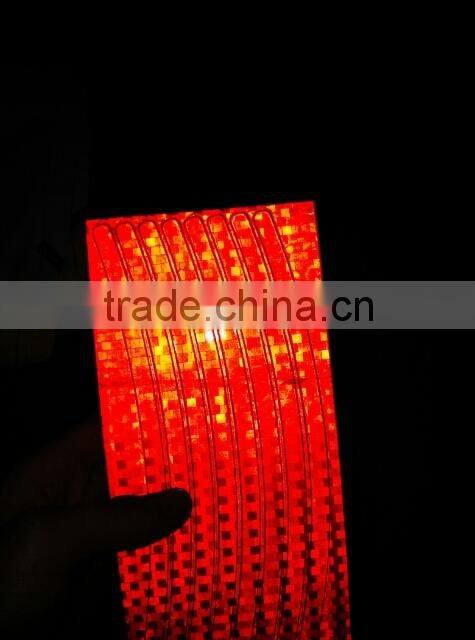 Blue Fluorescent Cycling Bicycle Bike Wheel Rim Decal Reflective Stickers