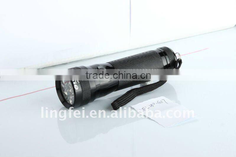 Profession manufacture high quality 17 led aluminium flashlight