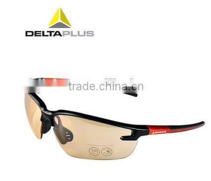Deltaplus communicating polycarbonate bluetooth with osteophonic safety glasses