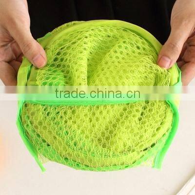 YIWU RODA Polyester mesh optional multicolor optional folding laundry basket