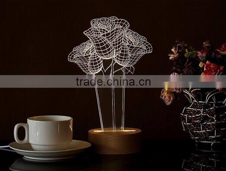 Wholesale Led 3D Light Table, Lamp light