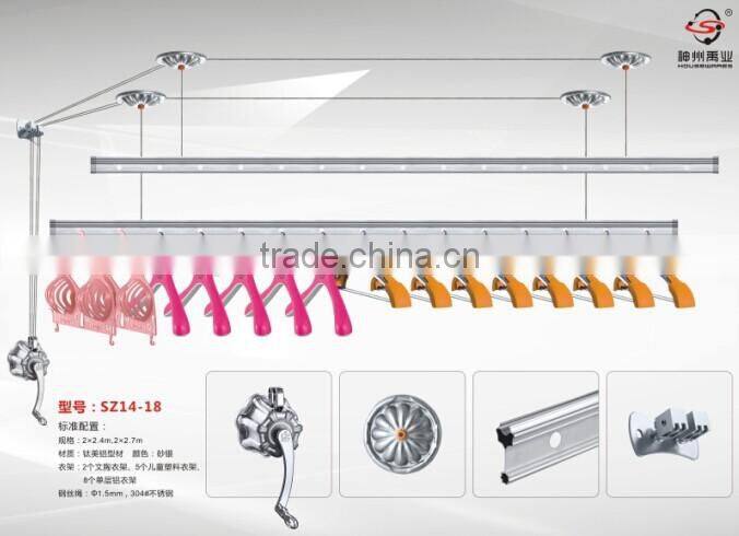 Lifting clothes hanger cloth drying rack supplied by big factory in China supplier