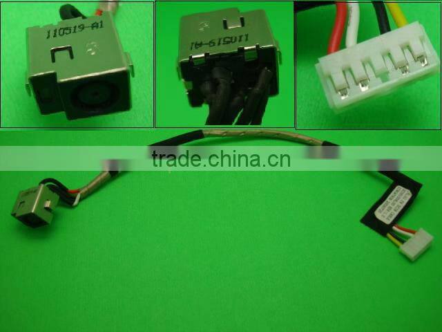 laptop dc power jack with cable for HP DV4, DV7 Series HP G50 Series