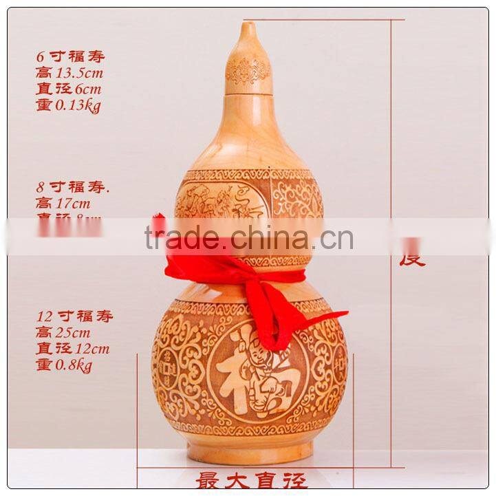 feng shui Wu Lou-Gourds ,chinese Wu Lou statue can open
