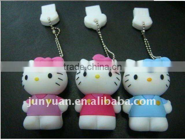 Hello kitty pvc usb flash memory
