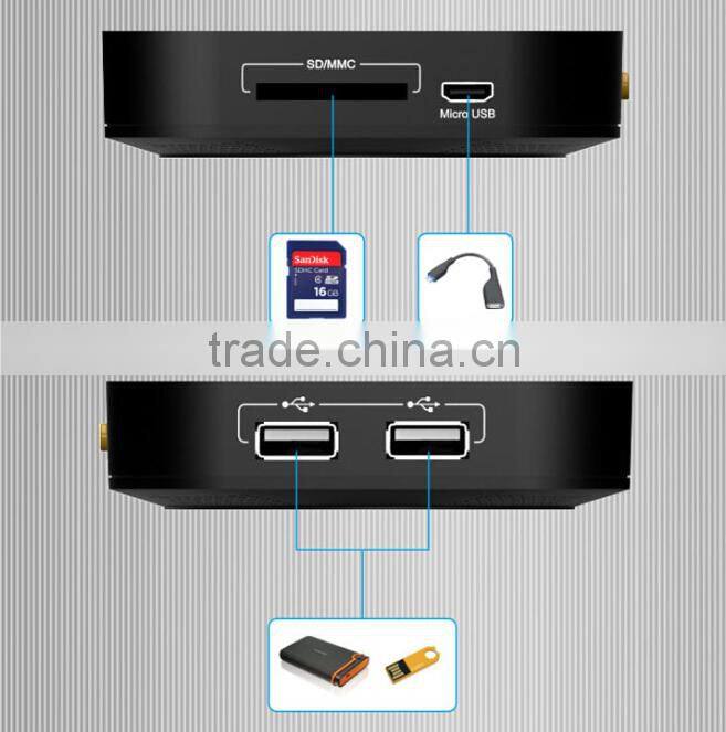 S812 IPTV Box Android 4.4 Kitkat OS 4K Preloaded Kodi 14.1 HDMI Streaming media player 2GB/8GB 4K smart tv box