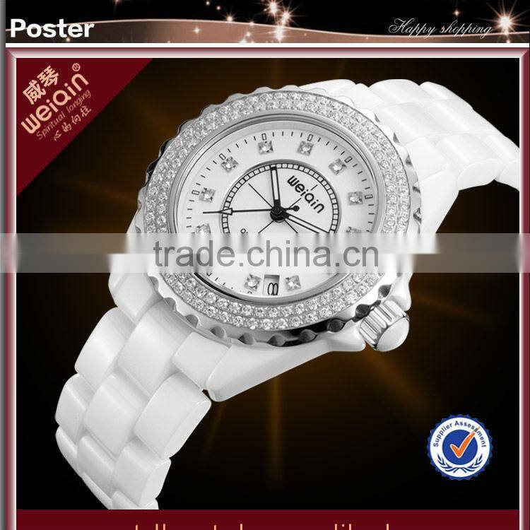 W2195 sapphire ceramic watch 5ATM water resistant