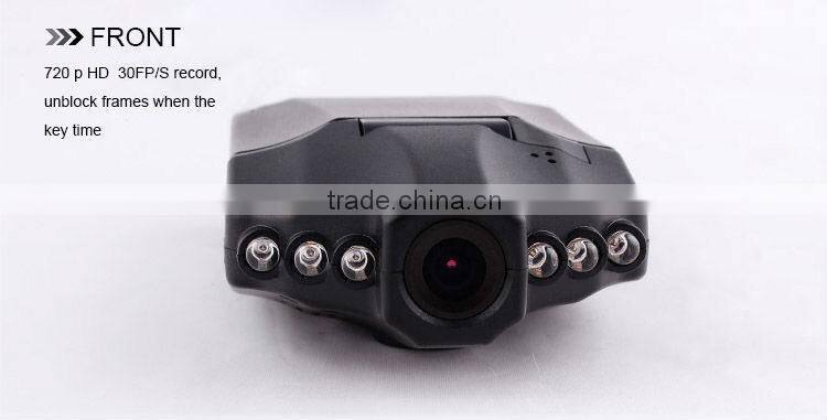 2.5 Inch TFT Screen 720P HD 270 Degree Rotatable 6 LED Night Vision Car Dash Cam