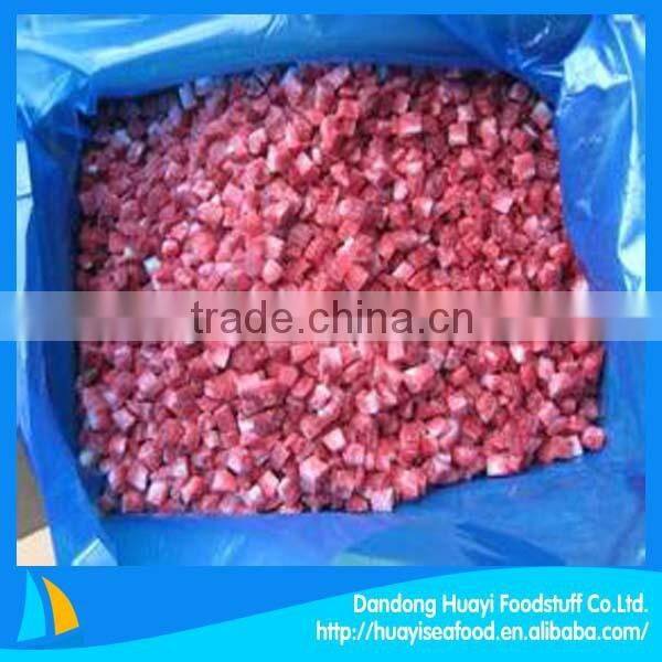 frozen fresh strawberry dices kinds of size on sale