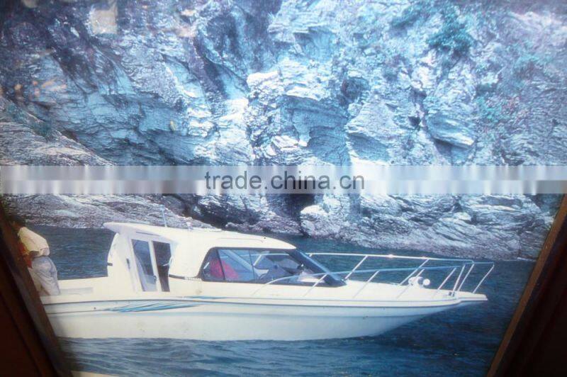 2015 NEW 25 feet fiberglass leisure yacht and high speed boat