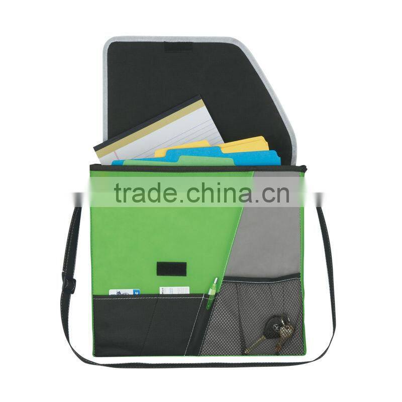 Vida Non-Woven Messenger Bag-Red