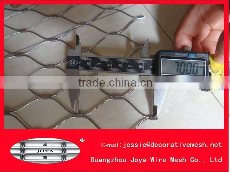 stainless steel cable mesh / Rope mesh / wire netting/Zoo mesh
