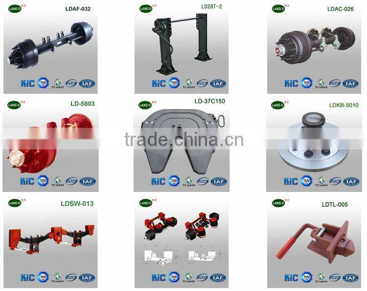 Semi Truck Low Alloy Steel 2 Inch Heavy Duty Top Mount Semi-trailer Bolted Kingpin