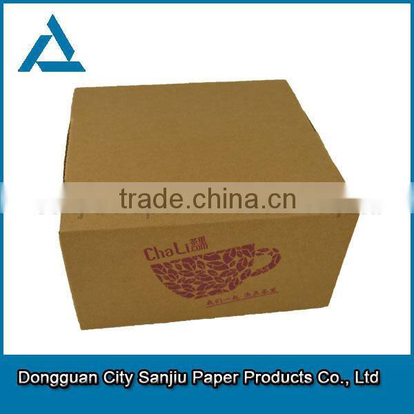 china custom shipping corrugated Tea boxes manufacturer