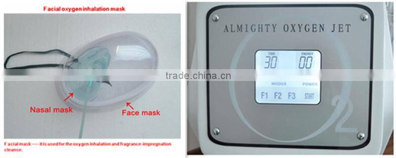 The Almighty face beauty Oxygen Water jet Hydra peeling System