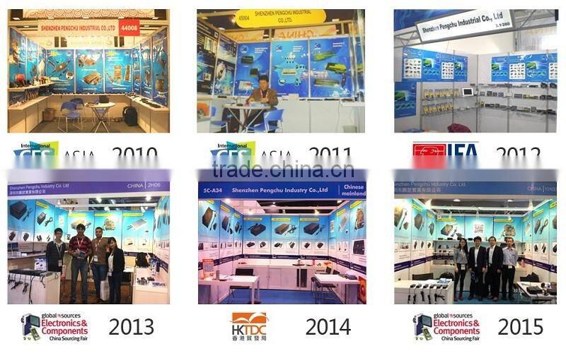 Dual voltage output 12v 2a 5v 2a 4 pin din power adapter