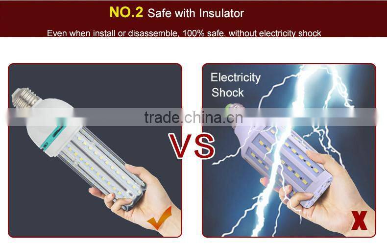 smart lighting CE RoHS approved aluminum corn lamp heatsink IP65 waterproof led corn light bulbs