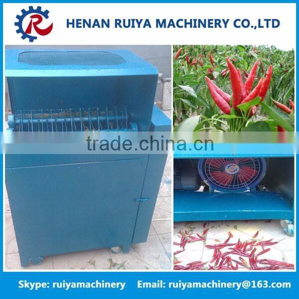 Commercial pepper harvester/chili harvester machine for picking chili