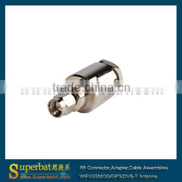 50 Ohm SMA Plug,Straight ,Clamp 2 4 ghz antenna sma connector