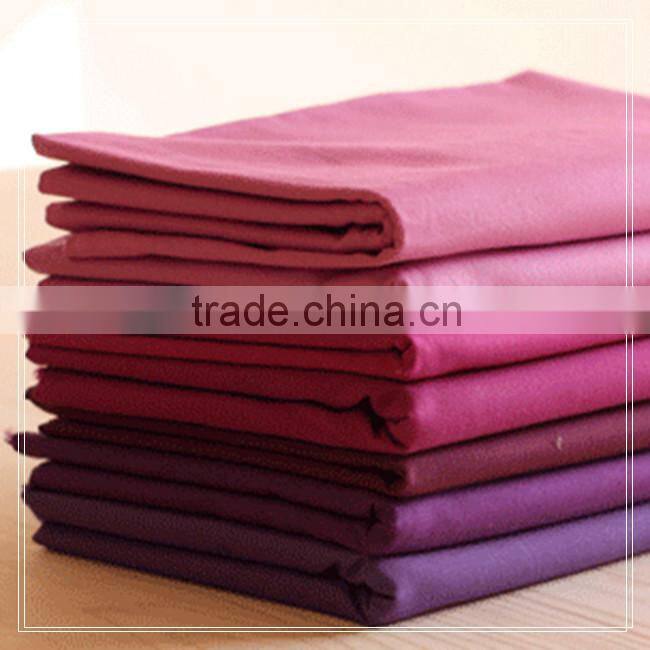 T/C 65/35 45*45 110*76 58" plain fabric for jeans pocketing
