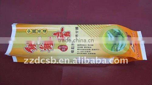 Plastic side-gusset tea bag/vacuum tea bag