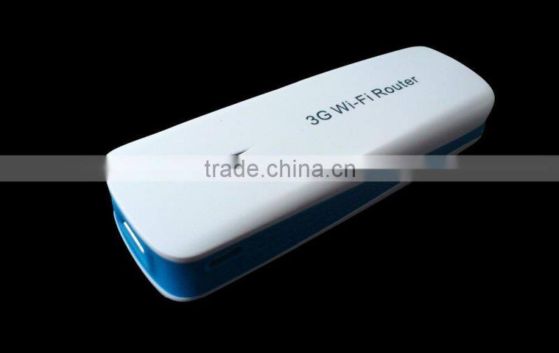2016 New 5 in 1 Mini 150Mbps 3G WIFI Mobile Wireless Router Hotspot 1800mAh Power Bank With Sim Card Slot