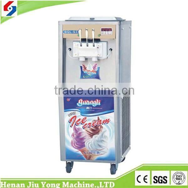 Popular 2+1mixed Flavours Soft Serve Ice Cream Machine