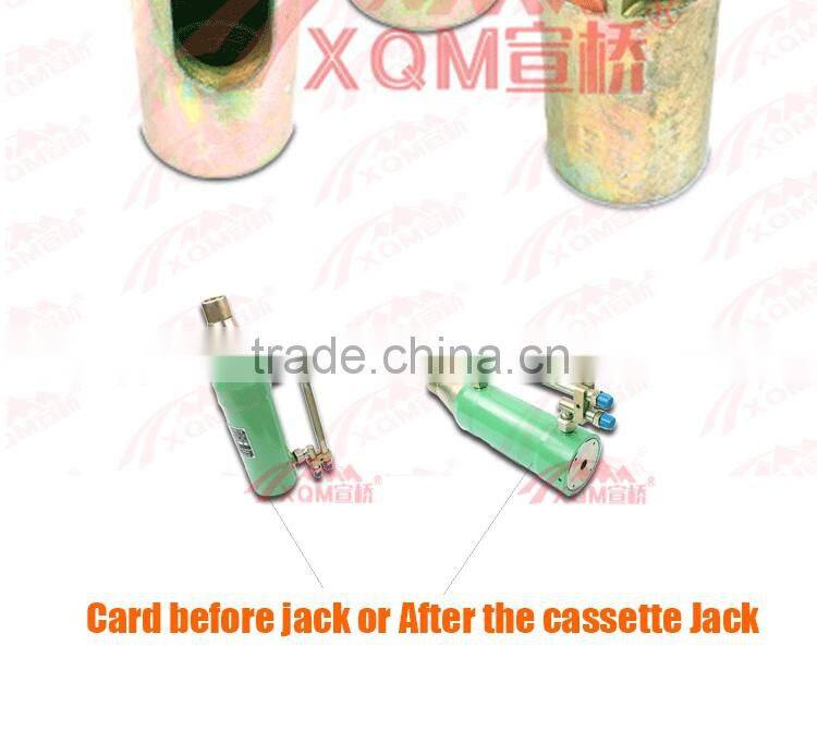 Jack pre-tensioning post-tensioned method Anchor device back clip