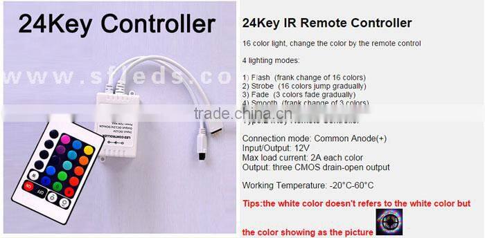 12V Waterproof 3528LED Strips light 60 led/m yellow LED Strips light 3528 led strips