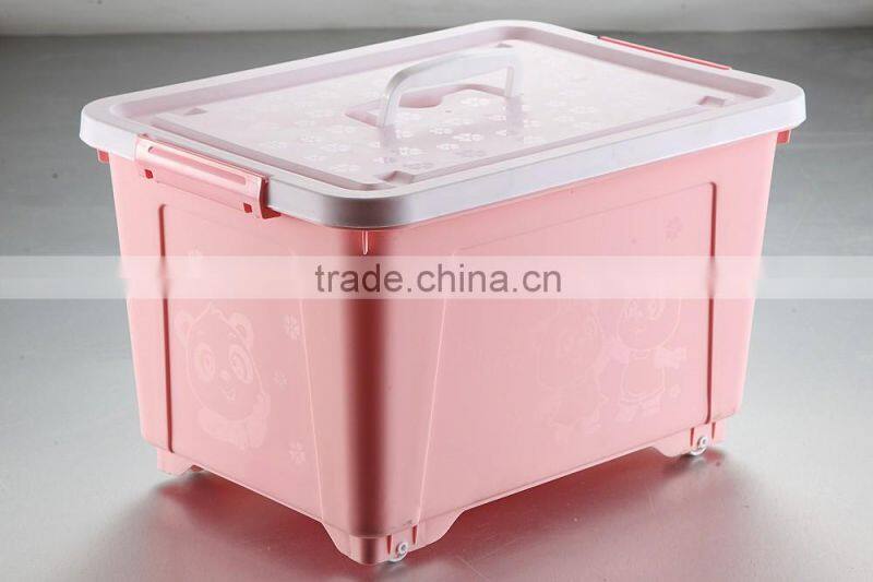 Two tiers Plastic Storage Container Box