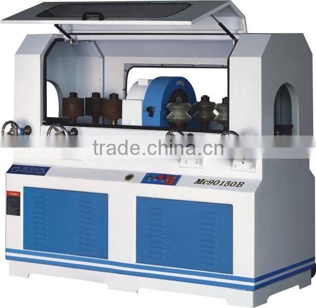 china factory wood round pole machine TJ 90150 B for diameter 50-150mm
