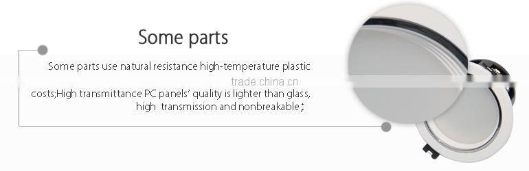 LED Security 3000K-6500K Showroom 3w camera led downlight