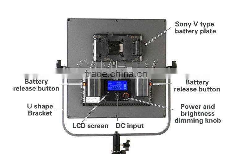 CAME-TV C518D Daylight LED Edge Light (3 Piece Set) Video Panel lights