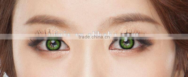 Naty Swan brown factory-sealed Korea cosmetic circle lenses wholesale yearly