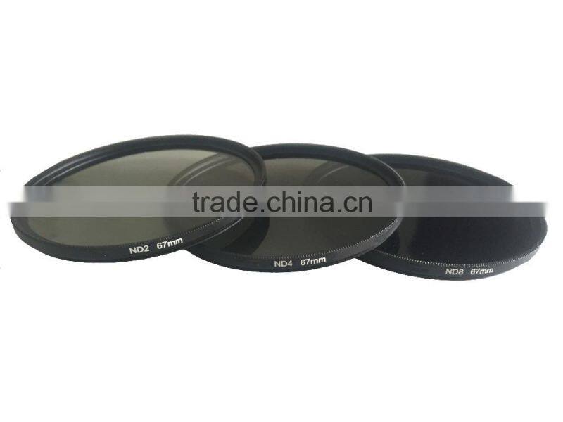 Professional Aluminium Alloy Camera ND Filter Set For Digital Camera