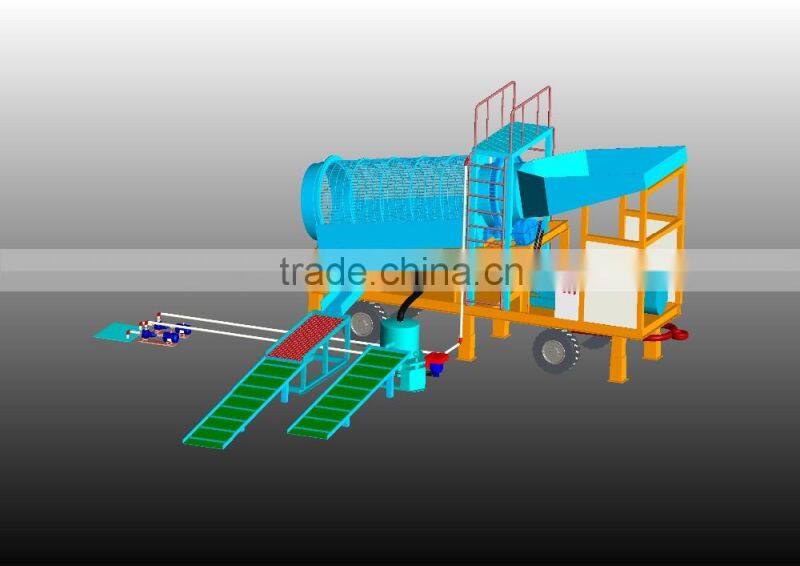 Gold Tailing Recovery Gold Sluice Box