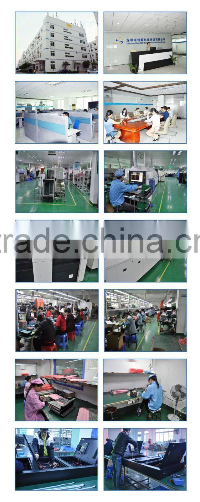 Shenzhen High Brightness Full Color flexible led screen