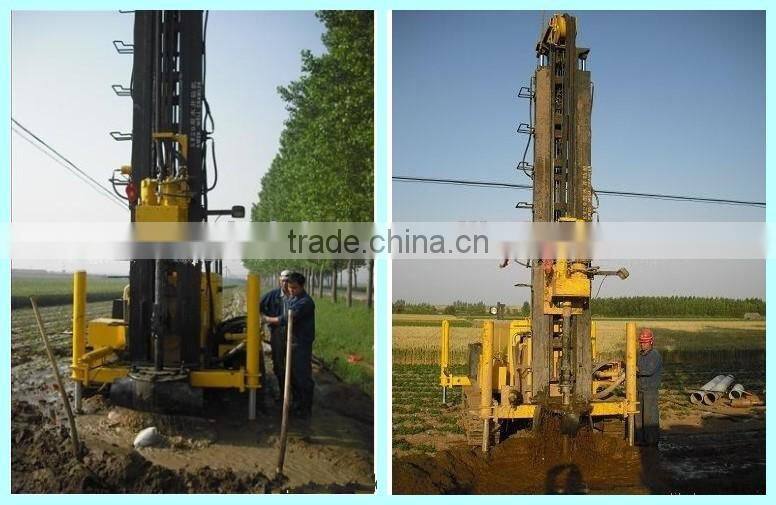 0~300m depth water bore hole drilling machine, small water well drilling rigs for sale