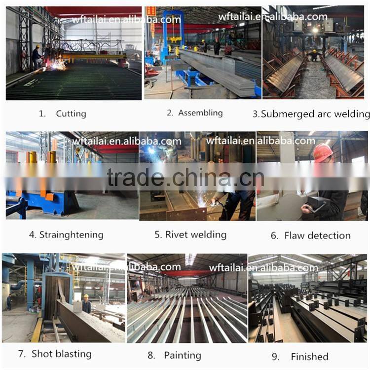 China 2016 steel structure refuse treatment plant